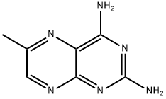 2,4-二氨基6-甲基蝶啶,708-74-7,结构式