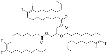 TRIOLEIN, [9,10-3H(N)] Structure
