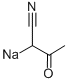 3-オキソ-2-ソジオブタンニトリル 化学構造式
