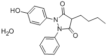 羟基保泰松(药典标准品),7081-38-1,结构式