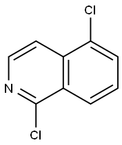 1,5-DICHLOROISOQUINOLINE Structure