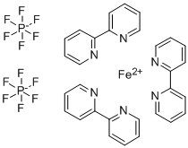 tris(2,2'-bipyridine)iron(II) bis(hexafluorophosphate),70811-29-9,结构式