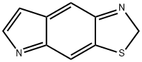 2H-Pyrrolo[3,2-f]benzothiazole(9CI) 化学構造式