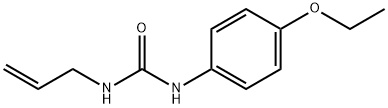 Urea, N-(4-ethoxyphenyl)-N-2-propenyl- (9CI) Structure