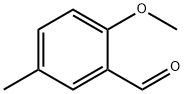 2-メトキシ-5-メチルベンズアルデヒド 化学構造式