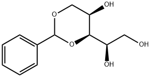 1,3-O-亚苄基D阿拉伯糖醇, 70831-50-4, 结构式