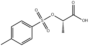 (S)-2-(TOLUENE-4-SULFONYLOXY)-PROPIONIC ACID 化学構造式