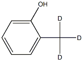 邻甲酚-D3, 70837-27-3, 结构式