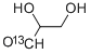 DL-グリセルアルデヒド-1-13C 化学構造式