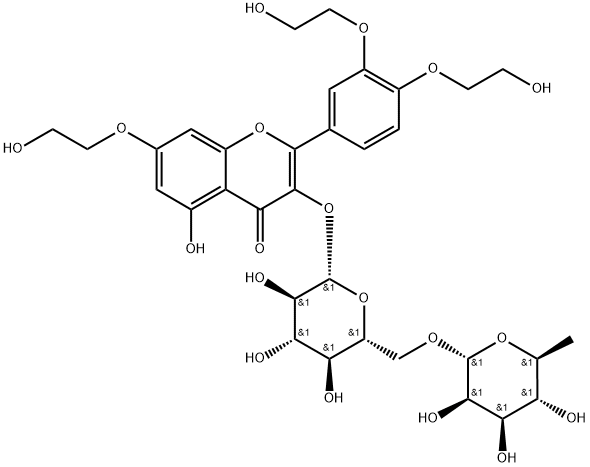 Troxerutin Struktur