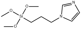 N-(TRIMETHOXYSILYLPROPYL)IMIDAZOLE Structure