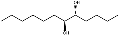 erythro-5,6-ドデカンジオール 化学構造式