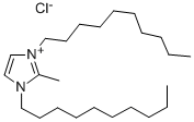 塩化1,3-ジデシル-2-メチルイミダゾリウム 化学構造式