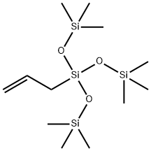 ALLYLTRIS(TRIMETHYLSILOXY)SILANE Structure