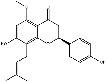 ISOXANTHOHUMOL Struktur