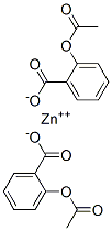 zinc o-acetylsalicylate Structure