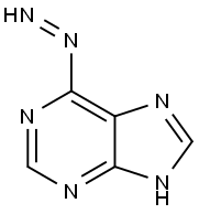 1H-Purine, 6-diazenyl- (9CI) Structure