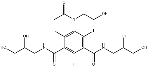 70894-76-7 N,N'-二(2,3-二羟基丙基)-5-(乙酰-(2-羟基乙基)氨基)-2,4,6-三碘-苯-1,3-二甲酰胺