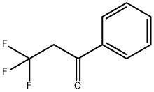 3,3,3-トリフルオロ-1-フェニルプロパン-1-オン 化学構造式