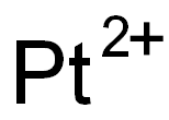 platinum(+2) cation Structure