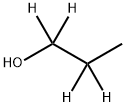 プロパノール-1,1,2,2-D4 化学構造式
