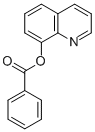 キノリノールベンゾアート 化学構造式