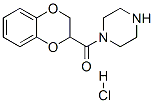 N-(1,4-Benzodioxan-2-Carbonyl)PiperazineHydrochloride Structure