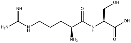 H-ARG-SER-OH-ACETATE SALT Structure