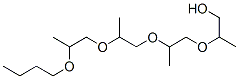 2,5,8,11-tetramethyl-3,6,9,12-tetraoxahexadecan-1-ol Struktur