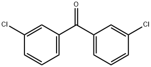 3,3'-dichlorobenzophenone Struktur