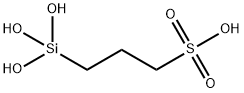 3-(トリヒドロキシシリル)-1-プロパンスルホン酸 化学構造式