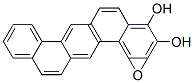 dibenz(a,h)anthracene-3,4-diol 1,2-oxide Structure