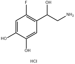 6-FLUORONOREPINEPHRINE HYDROCHLORIDE (6- FNE HCL) Struktur
