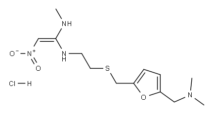 Ranitidine HCl  Struktur