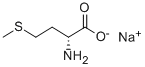 D-メチオニンナトリウム塩 化学構造式