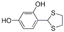 1,3-Benzenediol, 4-(1,3-dithiolan-2-yl)- (9CI) Structure