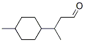 beta,4-dimethylcyclohexanepropionaldehyde Structure