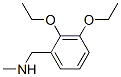 Benzenemethanamine, 2,3-diethoxy-N-methyl- (9CI) Structure
