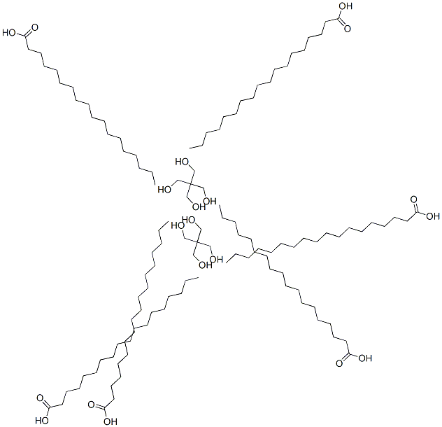 Dipentaerythritol hexastearat Structure