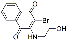 2-bromo-3-[(2-hydroxyethyl)amino]-1,4-naphthoquinone|