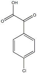 (4-氯苯基)乙醛酸, 7099-88-9, 结构式