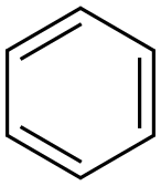 苯,71-43-2,结构式
