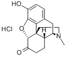 盐酸氢吗啡酮 结构式