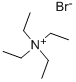 四乙基溴化铵,71-91-0,结构式