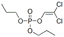 りん酸O,O-ジプロピルO-(2,2-ジクロロビニル) 化学構造式