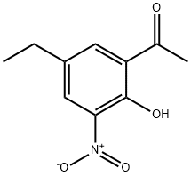 5'-ETHYL-2'-HYDROXY-3'-NITROACETOPHENONE 化学構造式