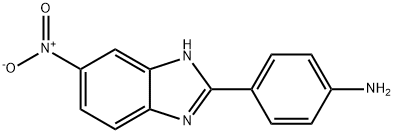 4-(5-nitro-H-benzimidazol-2-yl)aniline Struktur