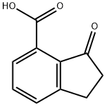 3-オキソインダン-4-カルボン酸 化学構造式