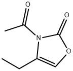 2(3H)-Oxazolone, 3-acetyl-4-ethyl- (9CI),71005-76-0,结构式