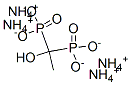 tetraammonium (1-hydroxyethylidene)bisphosphonate  Struktur